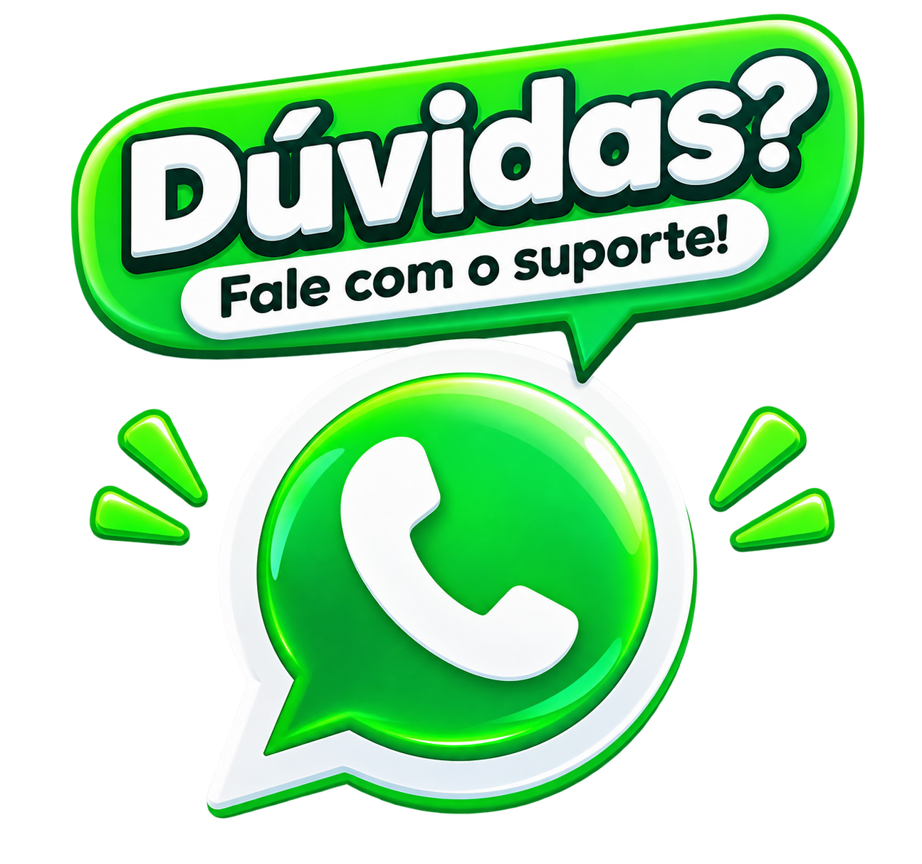 Suporte pelo WhatsApp